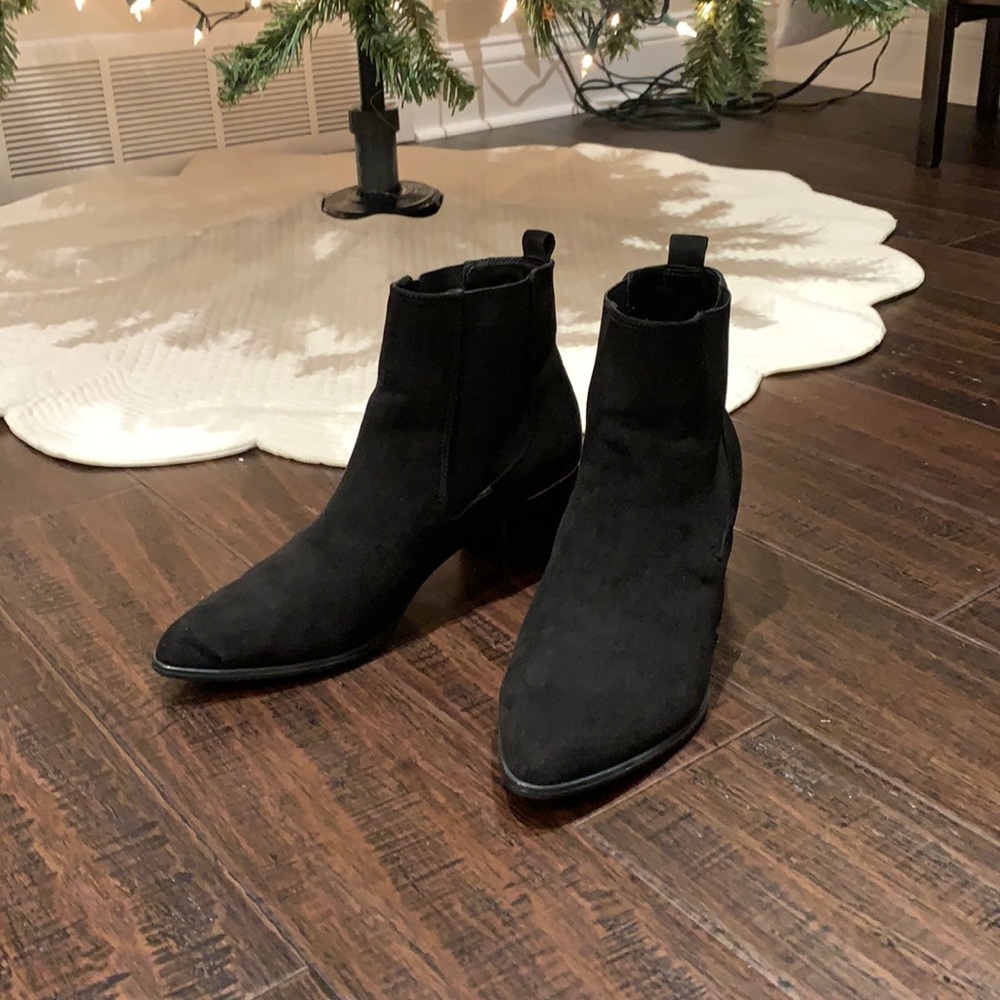 Black booties